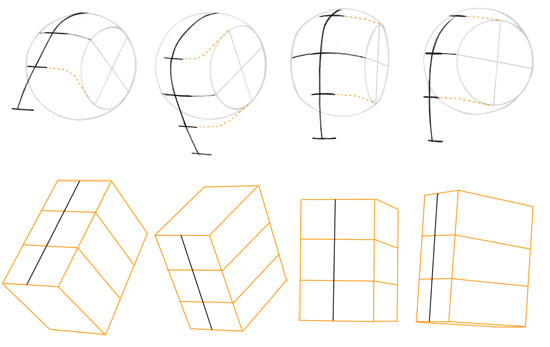 How to Draw a Face from the FRONT (Loomis Method)